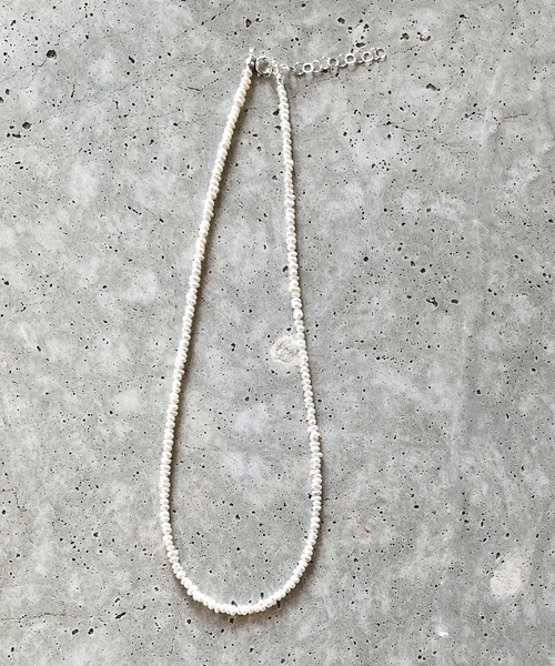 note et silence （ノートエシロンス）の「.淡水パールショートネックレス (40cm)（ネックレス・レディース・ホワイト・FREE）」の12枚目の写真