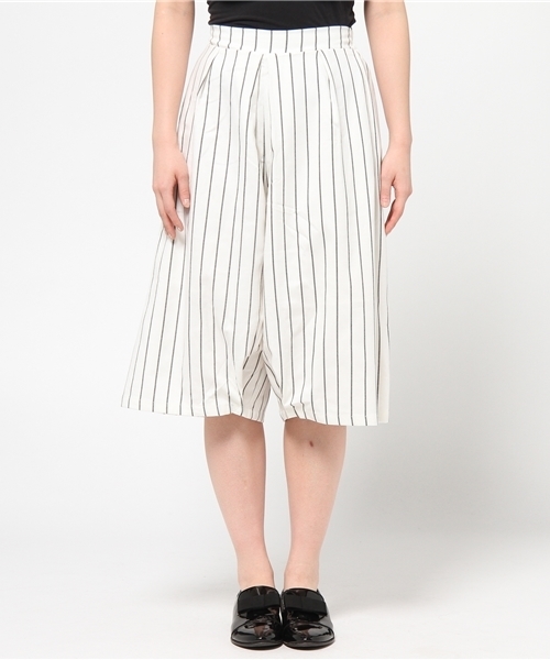 WEGO（ウィゴー）の「WEGO/ガウチョパンツ（その他パンツ・レディース・ホワイト系その他/ダークインディゴブルー・FREE）」の3枚目の写真