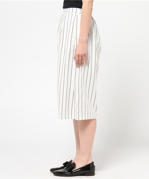 WEGO（ウィゴー）の「WEGO/ガウチョパンツ（その他パンツ・レディース・ホワイト系その他/ダークインディゴブルー・FREE）」の4枚目の写真