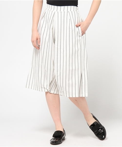 WEGO（ウィゴー）の「WEGO/ガウチョパンツ（その他パンツ・レディース・ホワイト系その他/ダークインディゴブルー・FREE）」の13枚目の写真