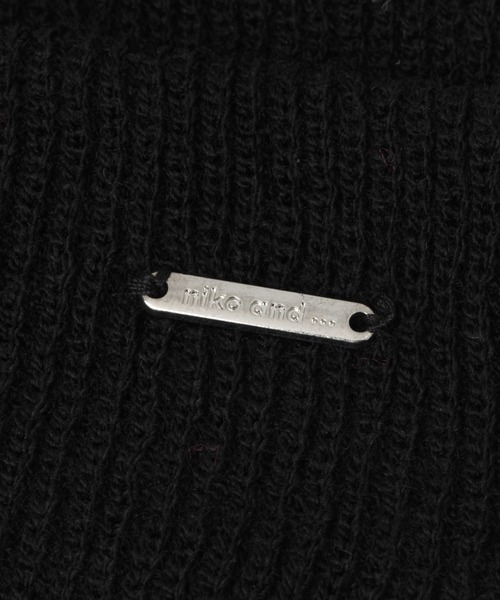 niko and...（ニコアンド）の「オリジナルカラーリブニットワッチ（ニットキャップ/ビーニー・レディース・パープル/オフホワイト/ネイビー/ピンク/グレー/オレンジ/サンドグレー/セージグリーン/マスタード/グリーン/ブラック/チャコール/ベージュ/レッド/ライトブルー/ベビーピンク・FREE）」の19枚目の写真
