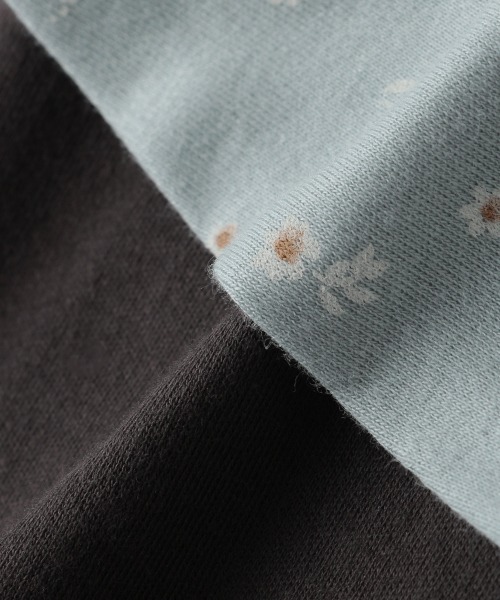 petit main（プティマイン）の「【プティプラ】GIRLSロンTセット（Tシャツ/カットソー・キッズ・アイボリー/ライトピンク/チャコール・80ｃｍ/90cm/110cm/100cm）」の7枚目の写真