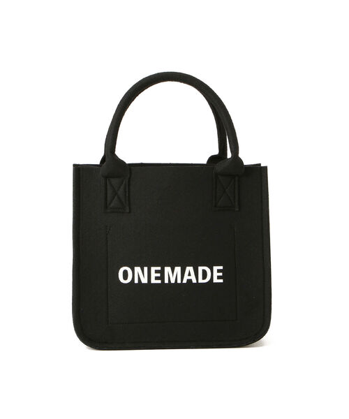 B'2nd（ビーセカンド）の「ONE MADE(ワンメイド)/別注フェルトBAG（トートバッグ・レディース・ブラック・FREE）」の2枚目の写真