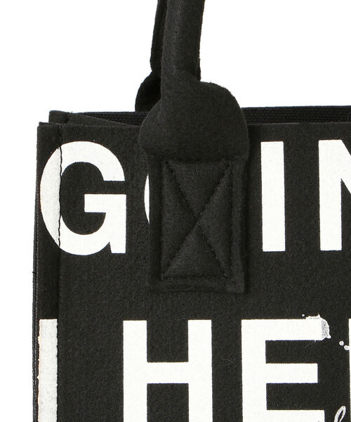 B'2nd（ビーセカンド）の「ONE MADE(ワンメイド)/別注フェルトBAG（トートバッグ・レディース・ブラック・FREE）」の8枚目の写真