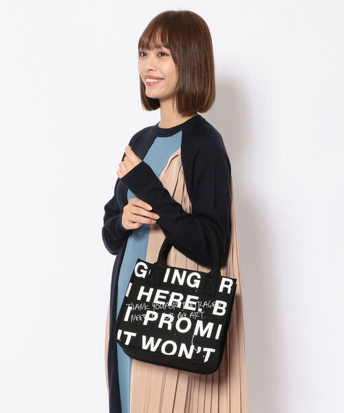 B'2nd（ビーセカンド）の「ONE MADE(ワンメイド)/別注フェルトBAG（トートバッグ・レディース・ブラック・FREE）」の6枚目の写真