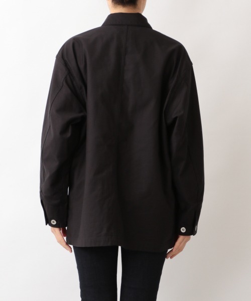 LOWRYS FARM(ローリーズファーム)の「StanRayカバーオール 219807(ミリタリージャケット・レディース・ブラック/マスタード・MEDIUM)」の9枚目の写真