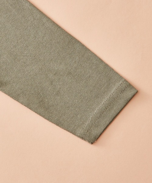 SHISKY（シスキー）の「SHISKY / シスキー 英字ロゴ プリント ラグラン ロングＴシャツ キッズ（Tシャツ/カットソー・キッズ・ホワイト系その他5/グレー系その他/ホワイト系その他/グリーン系その他/ホワイト系その他3/ブラウン系その他/ピンク系その他/ホワイト系その他2/ベージュ系その他/ホワイト系その他4・120/130/150/110/100/160/140）」の14枚目の写真