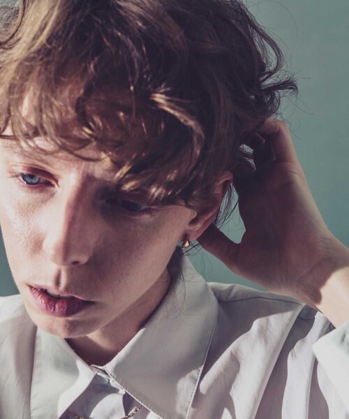 and cloud（アンドクラウド）の「Drop Earring M（イヤリング・レディース・ブラック/シルバー/イエローゴールド・FREE）」の9枚目の写真