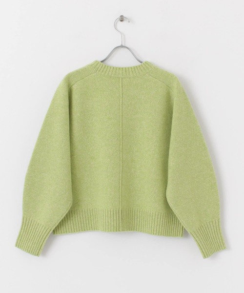 URBAN RESEARCH（アーバンリサーチ）の「カシミヤ混メランジニット（ニット/セーター・レディース・チャコールグレー/オフホワイト/ミント・FREE）」の12枚目の写真