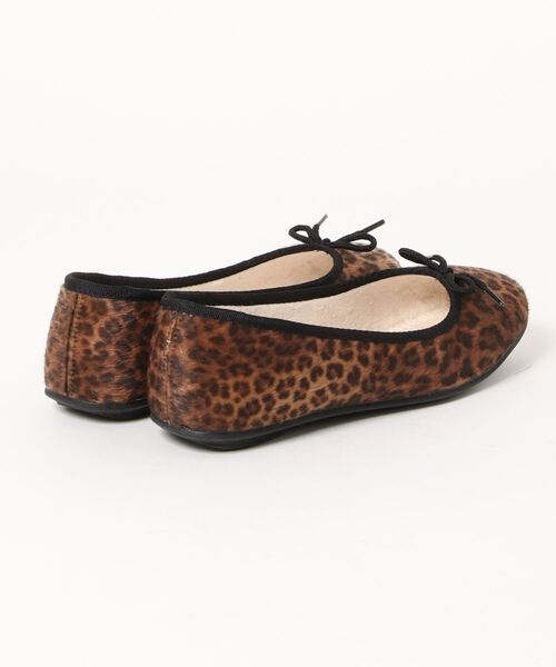 PUAL CE CIN（ピュアルセシン）の「Ｏ’ＫＹＴＩオキティ　バレエシューズ（プリント）（バレエシューズ・レディース・レオパード・MEDIUM/LARGE）」の2枚目の写真