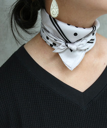 wiz | ウィズ wiz / 水玉&ライン スカーフ 日本製(バンダナ/スカーフ)