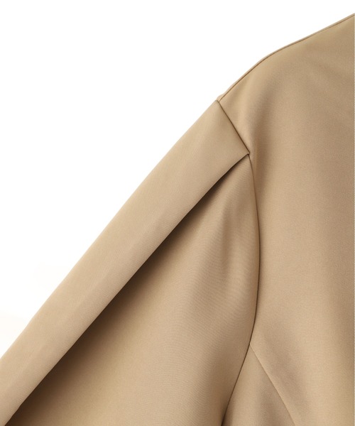 KOH.style（コースタイル）の「付け襟付きシャツワンピース（ワンピース・レディース・ブラック/ベージュ・FREE）」の15枚目の写真