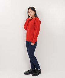 SHETLAND WOOL CREW NECK KNIT