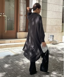 Cocoon long dress