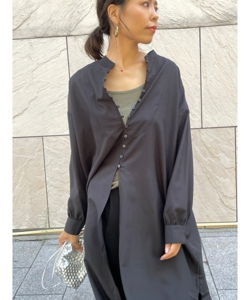 ulu(ウル)の「Cocoon long dress(ワンピース・レディース・ブラック・FREE)」の12枚目の写真