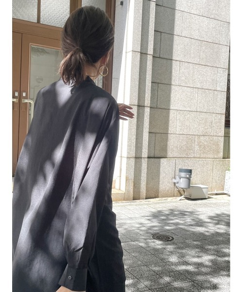 ulu(ウル)の「Cocoon long dress(ワンピース・レディース・ブラック・FREE)」の16枚目の写真