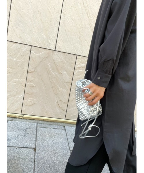ulu(ウル)の「Cocoon long dress(ワンピース・レディース・ブラック・FREE)」の2枚目の写真