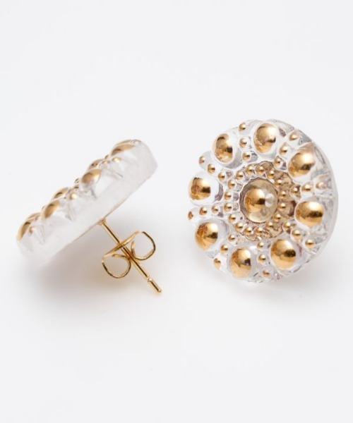 欧州航路（オウシュウコウロ）の「【欧州航路】チェコガラスレーピアス（ピアス（両耳用）・レディース・その他1/その他2/その他3/その他4/その他5/その他6/その他7/その他8・FREE）」の13枚目の写真