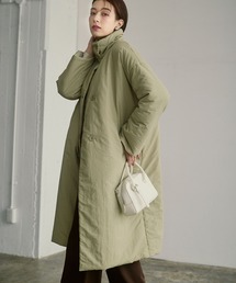 KOBE LETTUCE | 襟取り外し2way中綿ビッグコート(ダウンジャケット/コート)