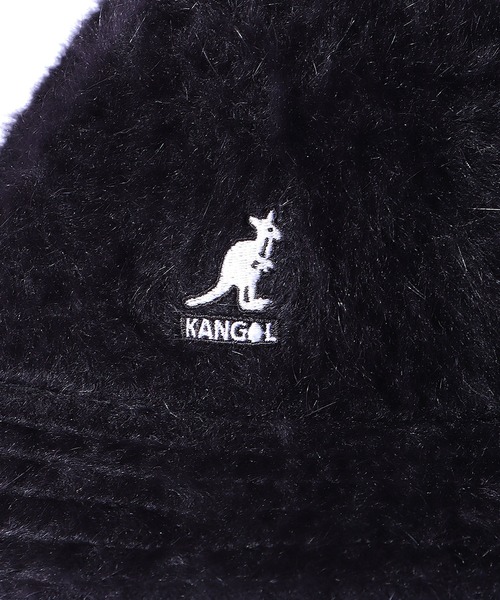 KANGOL（カンゴール）の「KANGOL/カンゴール FURGORA CASUAL アンゴラ ファーゴラ バケットハット バケハ ストリート（ハット・メンズ・ブラック/ネイビー/アイボリー/ブラック×ゴールド・M/XL/L）」の7枚目の写真