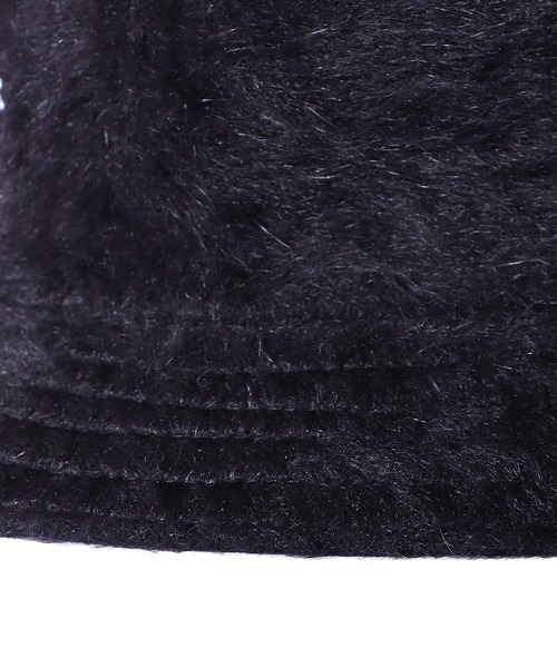 KANGOL（カンゴール）の「KANGOL/カンゴール FURGORA CASUAL アンゴラ ファーゴラ バケットハット バケハ ストリート（ハット・メンズ・ブラック/ネイビー/アイボリー/ブラック×ゴールド・M/XL/L）」の8枚目の写真