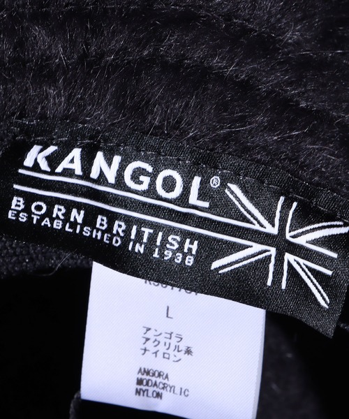 KANGOL（カンゴール）の「KANGOL/カンゴール FURGORA CASUAL アンゴラ ファーゴラ バケットハット バケハ ストリート（ハット・メンズ・ブラック/ネイビー/アイボリー/ブラック×ゴールド・M/XL/L）」の10枚目の写真