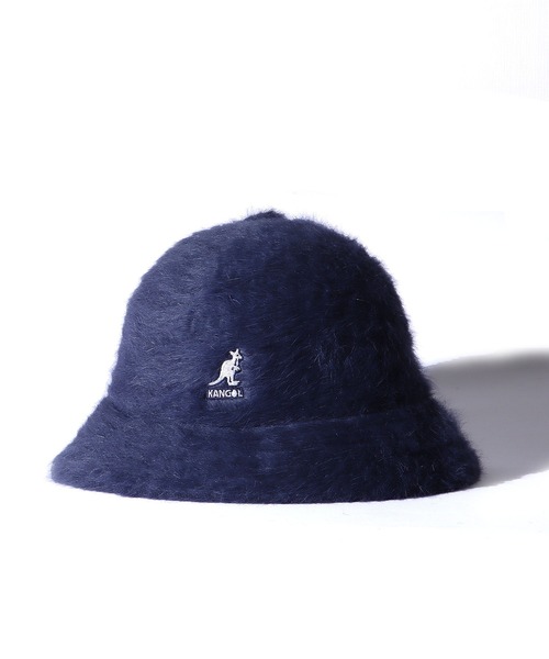 KANGOL（カンゴール）の「KANGOL/カンゴール FURGORA CASUAL アンゴラ ファーゴラ バケットハット バケハ ストリート（ハット・メンズ・ブラック/ネイビー/アイボリー/ブラック×ゴールド・M/XL/L）」の15枚目の写真