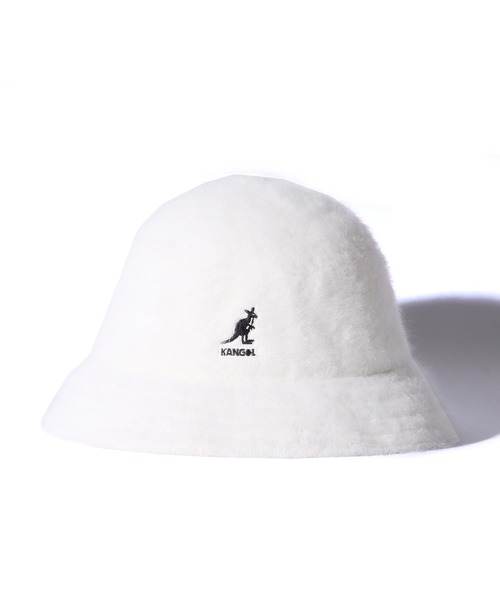 KANGOL（カンゴール）の「KANGOL/カンゴール FURGORA CASUAL アンゴラ ファーゴラ バケットハット バケハ ストリート（ハット・メンズ・ブラック/ネイビー/アイボリー/ブラック×ゴールド・M/XL/L）」の16枚目の写真