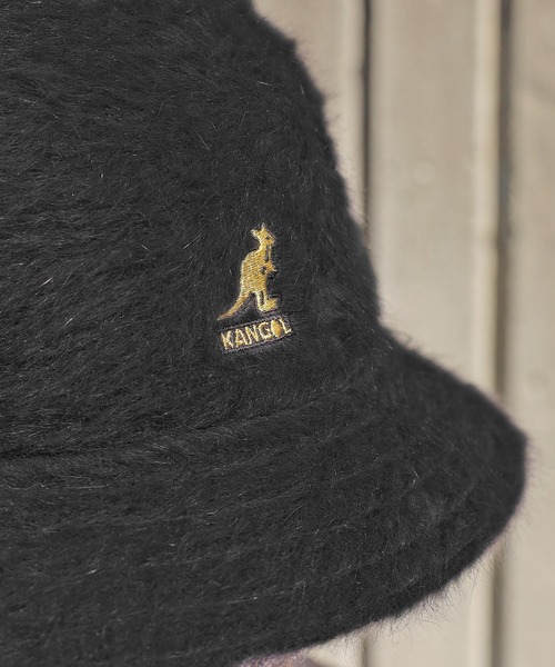 KANGOL（カンゴール）の「KANGOL/カンゴール FURGORA CASUAL アンゴラ ファーゴラ バケットハット バケハ ストリート（ハット・メンズ・ブラック/ネイビー/アイボリー/ブラック×ゴールド・M/XL/L）」の19枚目の写真