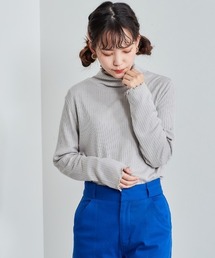 フリルメローリブタートルTee