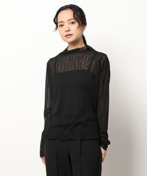 RETRO GIRL | レイヤードハイネックカットソー(Tシャツ/カットソー)