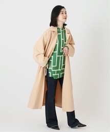 journal standard L'essage | リヨセルコットンオープンカラーコート◆(その他アウター)