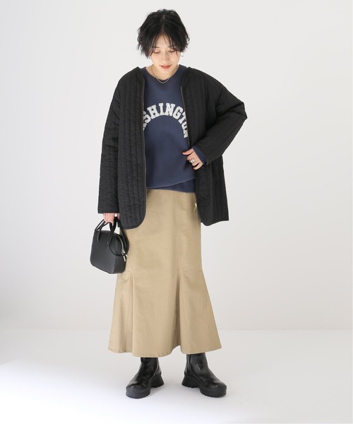 Simplicite(サンプリシテ)の「縦キルティングブルゾン◆(ブルゾン・レディース・ブラック/ベージュ/キャメル・MEDIUM)」の16枚目の写真