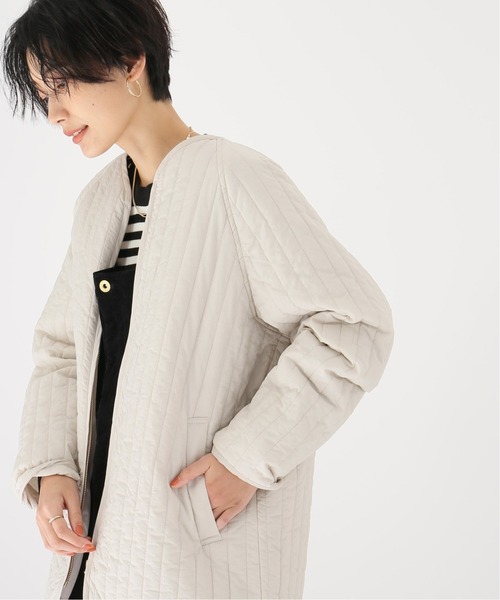 Simplicite(サンプリシテ)の「縦キルティングブルゾン◆(ブルゾン・レディース・ブラック/ベージュ/キャメル・MEDIUM)」の17枚目の写真