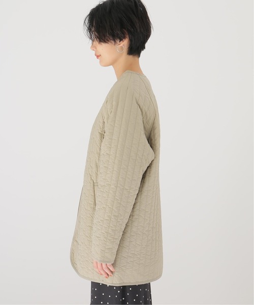 Simplicite(サンプリシテ)の「縦キルティングブルゾン◆(ブルゾン・レディース・ブラック/ベージュ/キャメル・MEDIUM)」の9枚目の写真