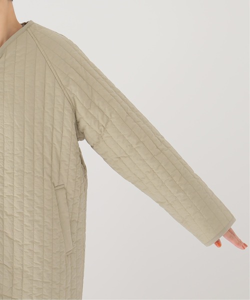 Simplicite(サンプリシテ)の「縦キルティングブルゾン◆(ブルゾン・レディース・ブラック/ベージュ/キャメル・MEDIUM)」の6枚目の写真