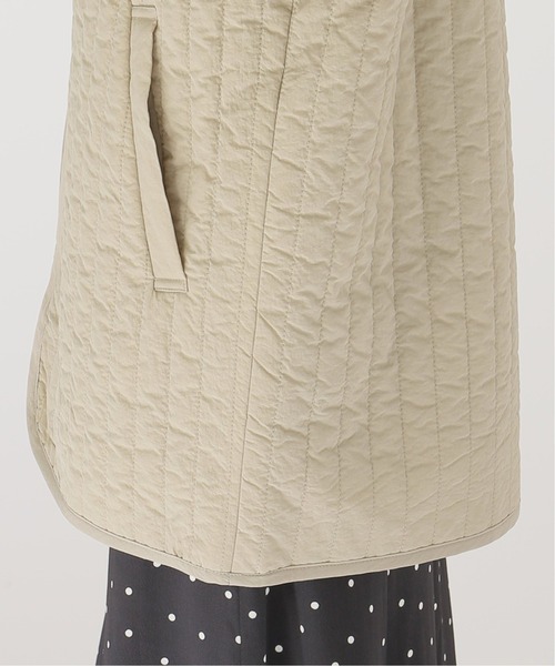 Simplicite(サンプリシテ)の「縦キルティングブルゾン◆(ブルゾン・レディース・ブラック/ベージュ/キャメル・MEDIUM)」の10枚目の写真