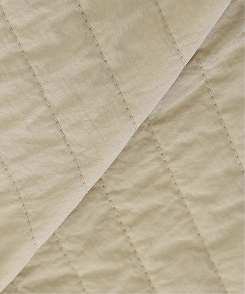 Simplicite(サンプリシテ)の「縦キルティングブルゾン◆(ブルゾン・レディース・ブラック/ベージュ/キャメル・MEDIUM)」の11枚目の写真