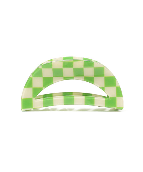 Ray BEAMS（レイビームス）の「Ray BEAMS / チェッカー ラウンド クリップ（バレッタ/ヘアクリップ・レディース・ブラック/レッド/グリーン・ONE SIZE）」の15枚目の写真