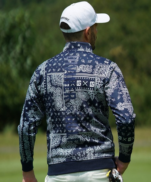 DIVINER GOLF】オリジナルペイズリースタンドジャケット ゴルフウェア