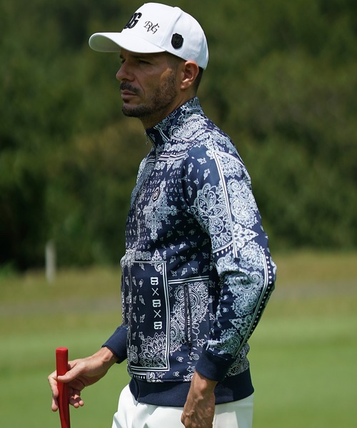 DIVINER GOLF】オリジナルペイズリースタンドジャケット ゴルフウェア