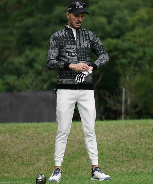 DIVINER GOLF】オリジナルペイズリースタンドジャケット ゴルフウェア