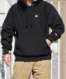 Champion/チャンピオン Reverse Weave PO Hoodie プルオーバーパーカー リバースウィーブ 青単タグ ロゴ刺繍
