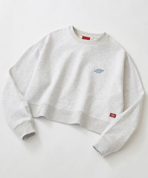 Dickies(ディッキーズ)の「Dickies/ディッキーズ 裏毛グラフィックプリントスウェット(スウェット・レディース・オレンジ/ブルー/グリーン/オートミール/ベージュ系2/ベージュ系3・M/L)」の13枚目の写真