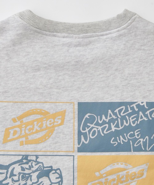 Dickies(ディッキーズ)の「Dickies/ディッキーズ 裏毛グラフィックプリントスウェット(スウェット・レディース・オレンジ/ブルー/グリーン/オートミール/ベージュ系2/ベージュ系3・M/L)」の15枚目の写真