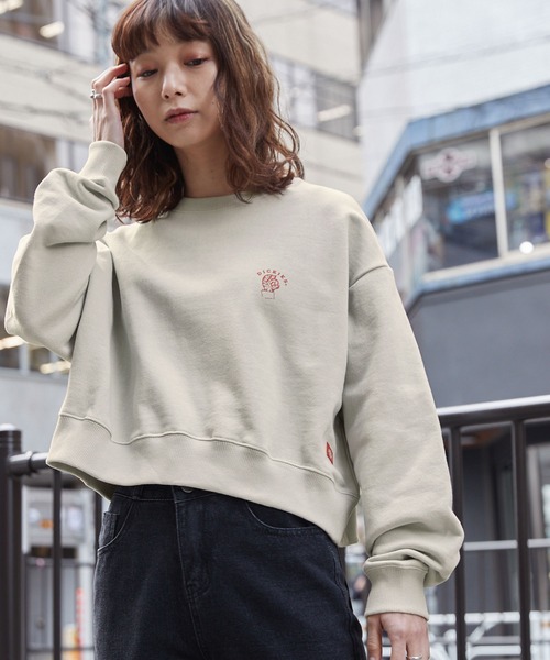 ホワイト グラフィックプリント スウェット トレーナー スウェット コレクション グラフィックプリント スウェット