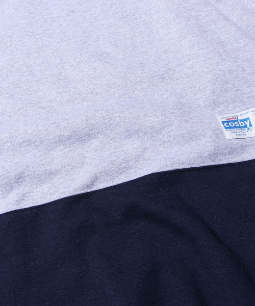 GERRY（ジェリー）の「GERRY COSBY/ジェリーコスビー TALL-SIZE 2T TUBE CREW SWEAT ツートーン ワンピース（ワンピース・レディース・アッシュグレー/パープル/ネイビー/グリーン/ヘザーグレー/ワイン・M）」の15枚目の写真