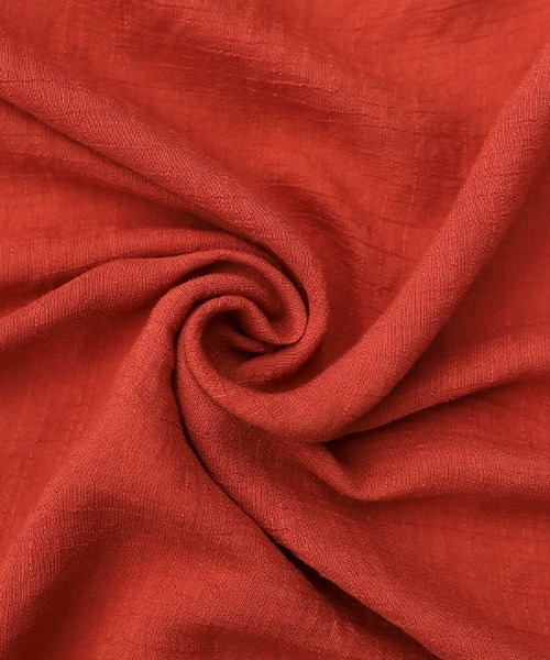 select MOCA（セレクトモカ）の「オープンスリーブシアースラブロングワンピース（ワンピース・レディース・ブラック/サックスブルー/オレンジ・FREE）」の12枚目の写真