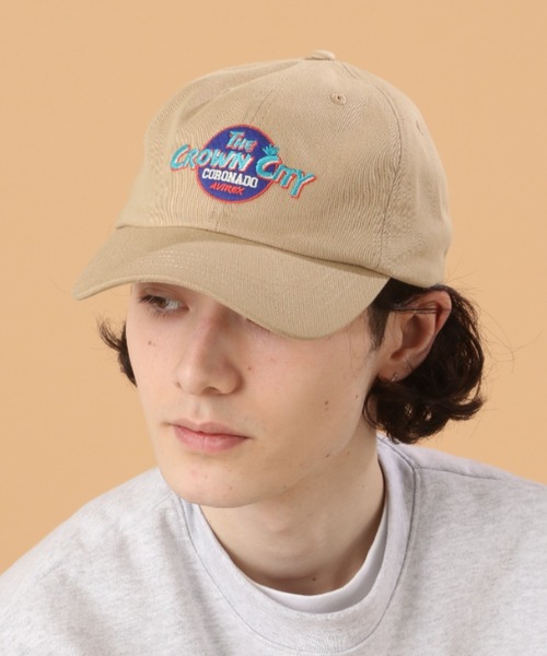 AVIREX（アヴィレックス）の「【WEB&DEPOT限定】ベースボール キャップ クラウンシティ / BASEBALL CAP "THE CROWN CITY" / アヴィレックス / AVIREX（キャップ・メンズ・ブラック/タン/インディゴブルー・FREE）」の8枚目の写真