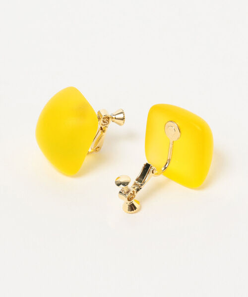 BEAMS BOY（ビームスボーイ）の「BEAMS BOY / クリア イヤリング（イヤリング・レディース・ホワイト/ホワイト系その他2/オレンジ/イエロー/グリーン/ライトブルー・ONE SIZE）」の11枚目の写真